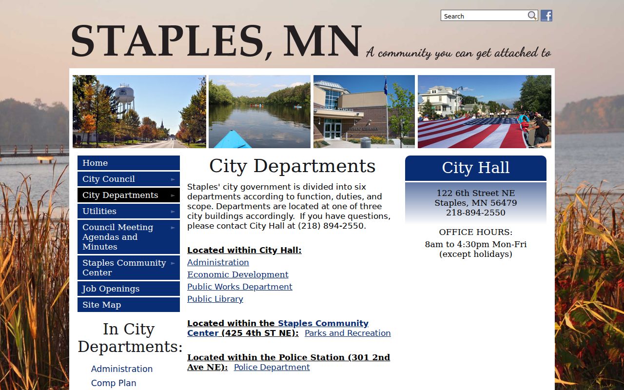Staples court docket city departments and municipal records navigation